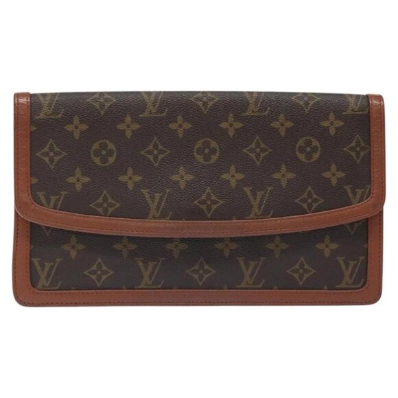 LOUIS VUITTON Monogram Pochette Dam GM Clutch Bag - Picture 1 of 16